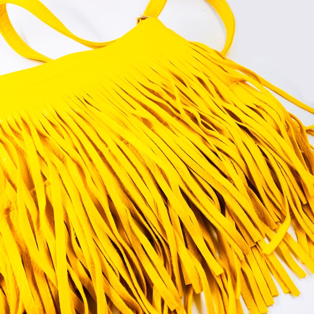 Yellow Tassel Bag